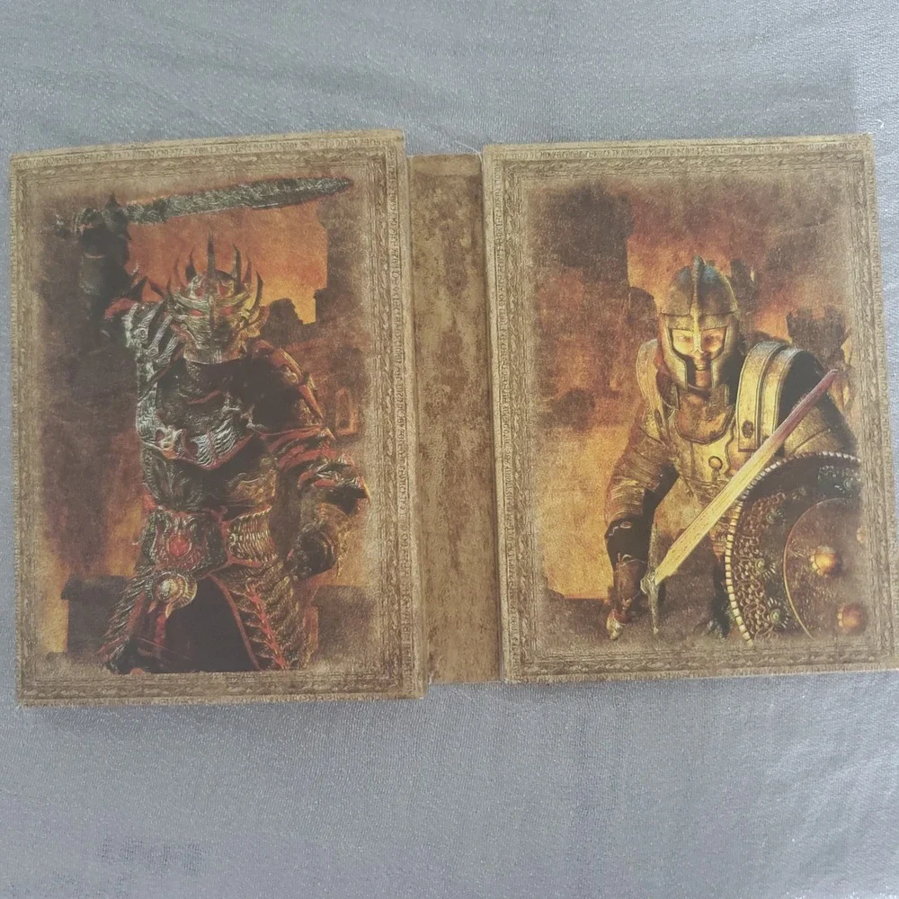 The Elder‎ Scrolls IV Oblivion Collector's Edition PC Game Bonus DVD Book Map